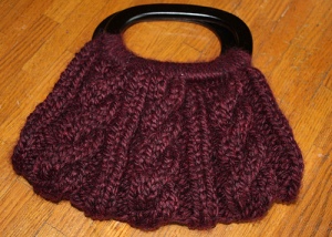 cabled knit purse | Desiree Prakash Studio